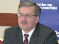 Bronisław Komorowski w Olsztynie