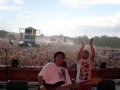 Fot. Enej podczas koncertu na XVI Przystanku Woodstock