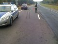 Tragiczny wypadek koło Bezled - krajowa K-51 zablokowana