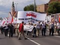 Protest na ulicach Olsztyna