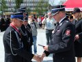Główne obchody Dnia Strażaka odbyły się na Placu Solidarności przy alei Piłsudskiego. Fot. Łukasz Kozłowski / olsztyn.com.pl
