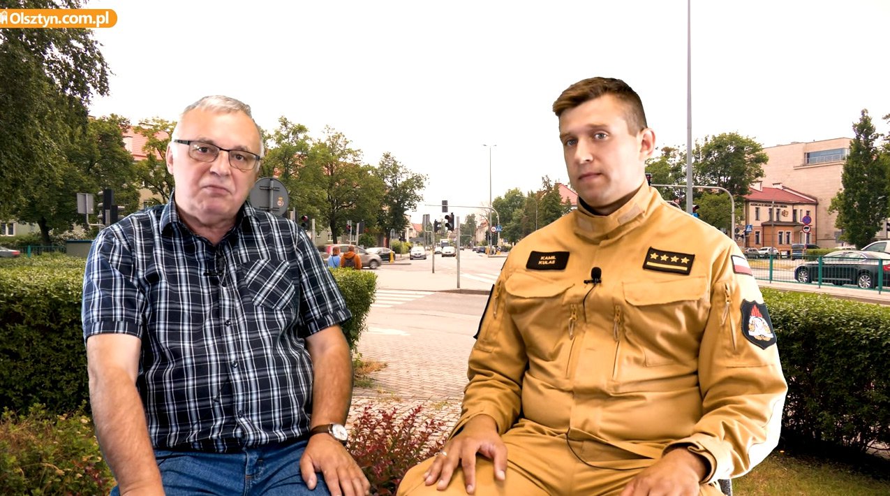 Artykuł: Pożary, wypadki, ratowanie pieska czy kotka – codzienność olsztyńskich strażaków [WIDEO]
