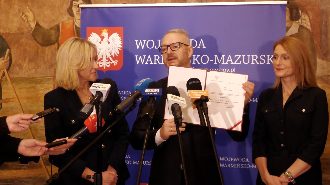Artykuł: ''Liczę, że województwo będzie się świetnie rozwijać''. Konferencja prasowa nowego wojewody Radosława Króla [WIDEO]