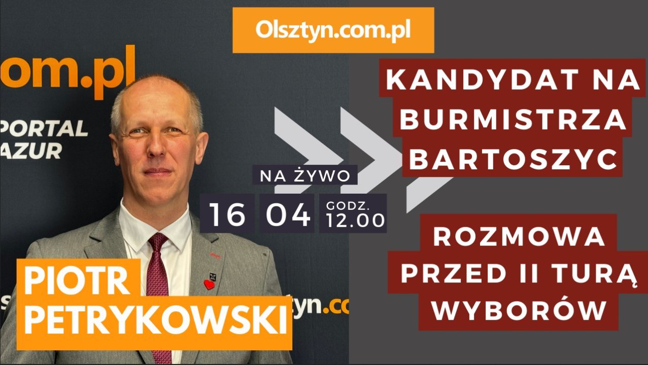 Artykuł: LIVE! Burmistrz Bartoszyc gościem studia Olsztyn.com.pl!