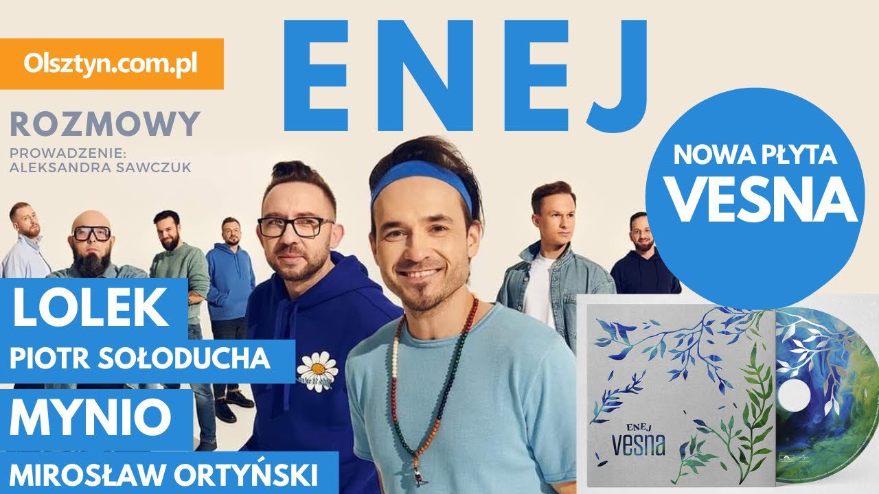 Artykuł: Enej w studiu Olsztyn.com.pl. "Nigdy nie wstydziliśmy się swojego miasta" [WIDEO]