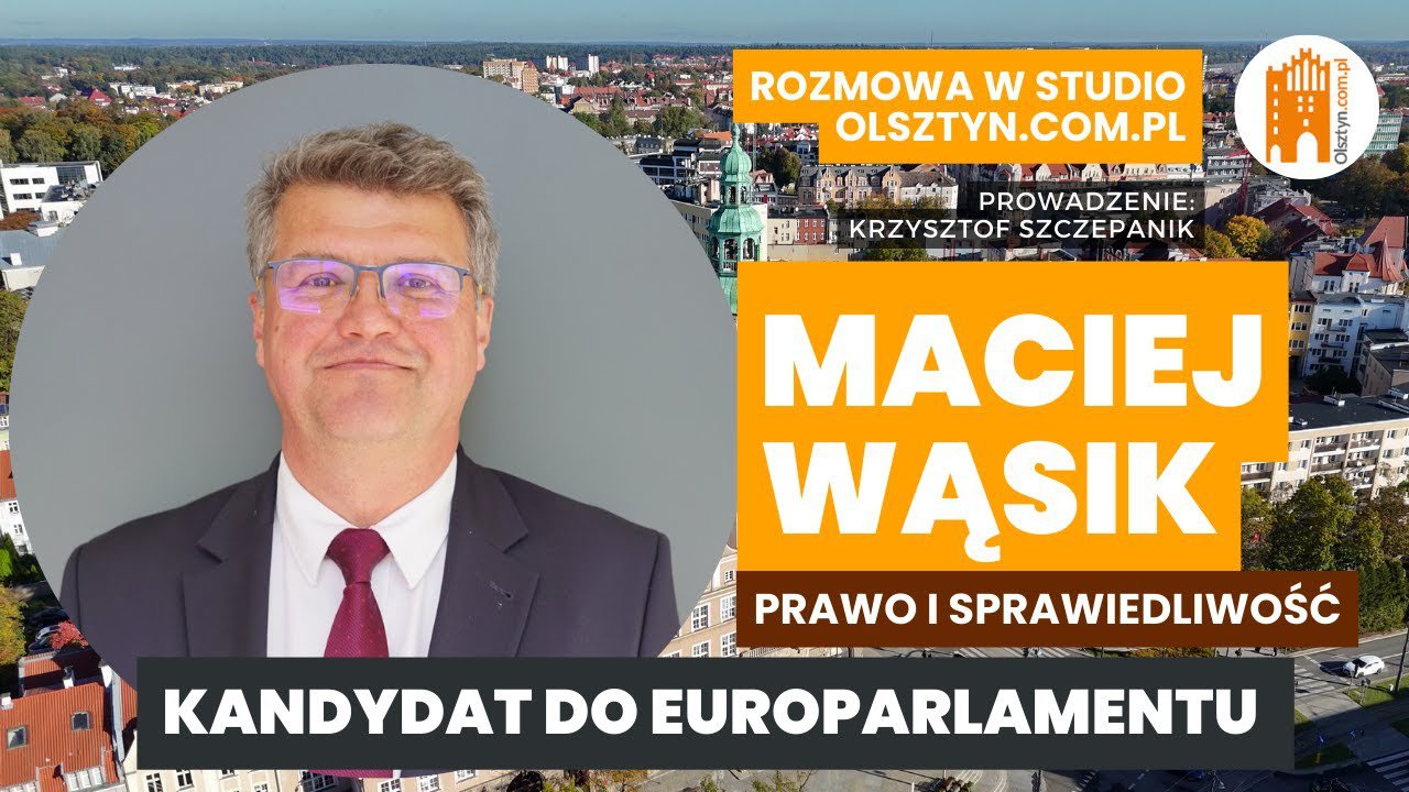 Artykuł: LIVE! Maciej Wąsik gościem studia Olsztyn.com.pl [WIDEO]