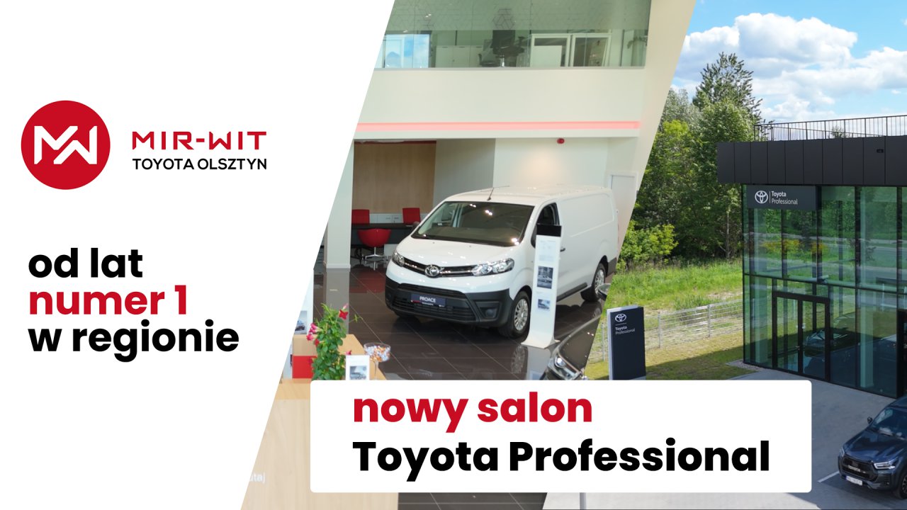 Artykuł: Nowa inwestycja salonu Toyoty w Olsztynie. W ofercie auta dostawcze [WIDEO]