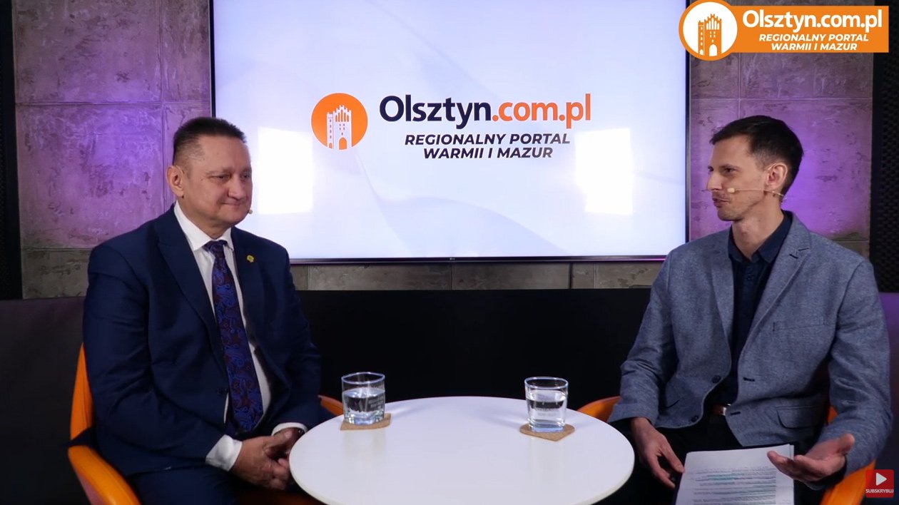 Artykuł: Starosta olsztyński, Andrzej Abako o aneksji gminy Purda, budżecie na 2025 rok oraz głośnych inwestycjach w regionie [WIDEO]