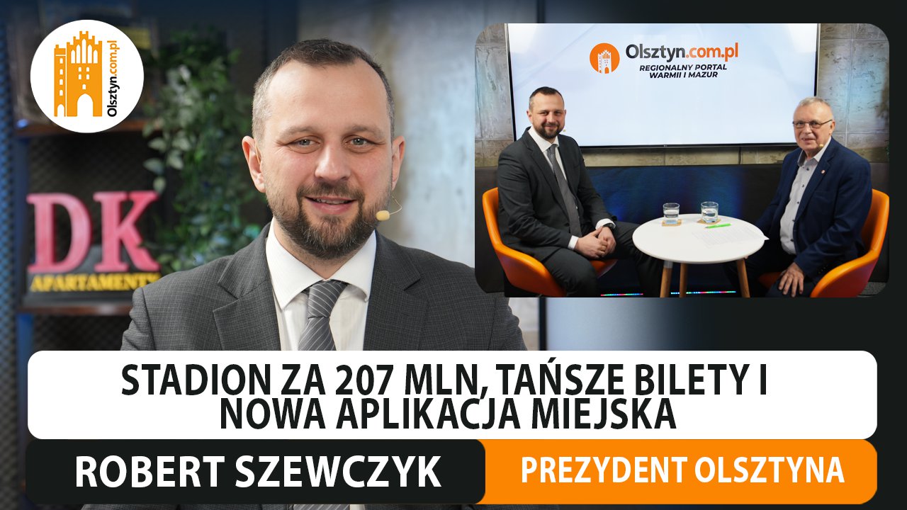 Artykuł: Działkowcy mogą być spokojni? Rozmawiamy z prezydentem Olsztyna, Robertem Szewczykiem [WIDEO]