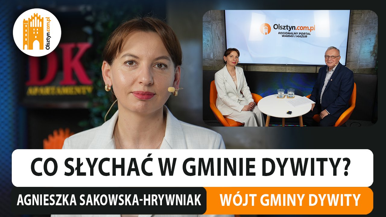 Artykuł: Z wójt gminy Dywity, Agnieszką Sakowską-Hrywniak rozmawiamy o najważniejszych gminnych inwestycjach [WIDEO]