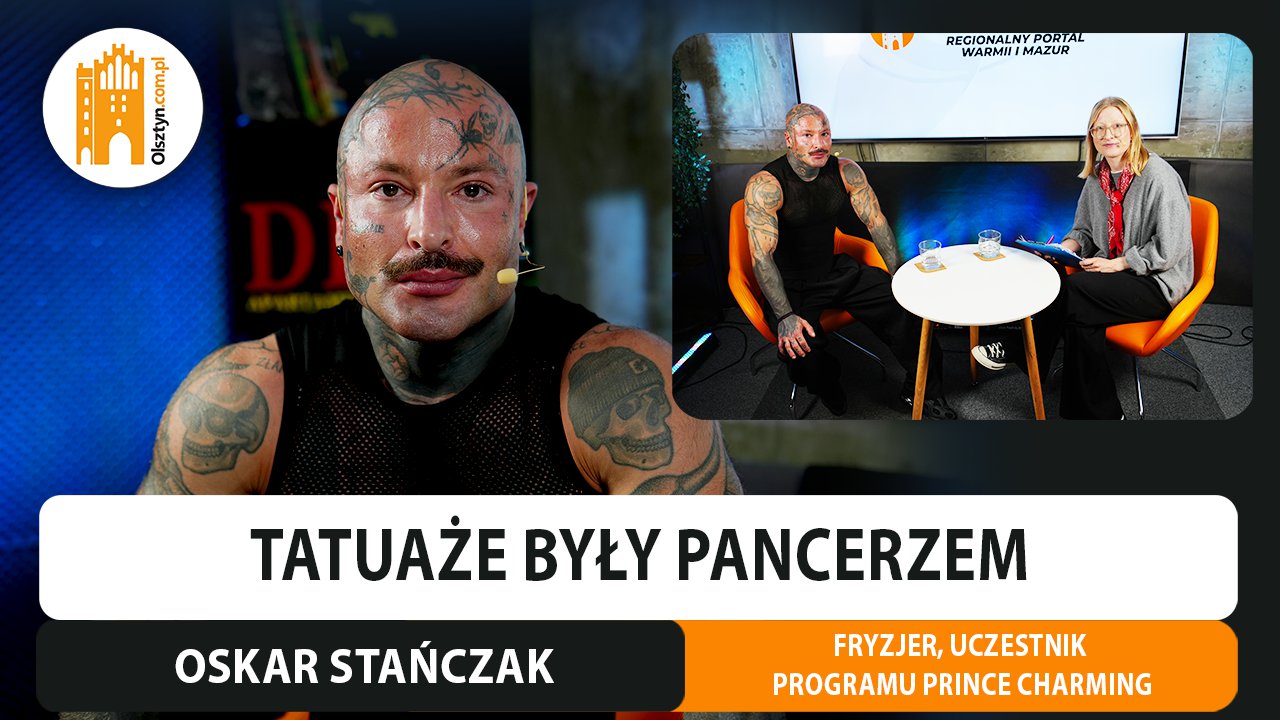 Artykuł: Wrażliwość skryta pod tatuażami. Oskar Stańczak z "Prince Charming" z wizytą w naszym studiu [WIDEO]