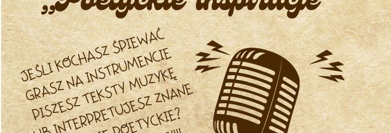 Ogólnopolski Festiwal Wokalny "Poetyckie inspiracje" Barczewo 2026 - Barczewo