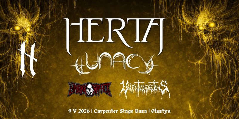 Koncert Herta/Lunacy/Unborn Suffer/VomitvsanctvS - Olsztyn