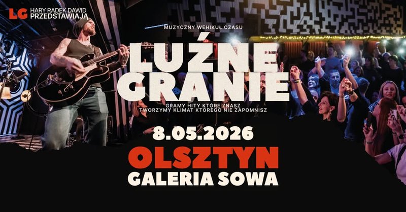 Potańcówka w Olsztynie z muzyką na żywo - Olsztyn