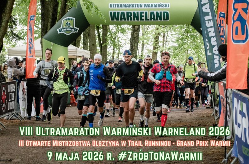 VIII Ultramaraton Warmiński - Warneland - Olsztyn