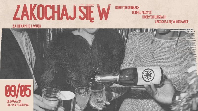 Zakochaj się w Kochane|Dj WUER|Funk, R&B, Soul|Kameralnie - Olsztyn