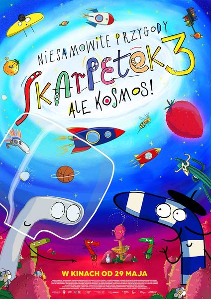 Niesamowite przygody skarpetek 3. Ale kosmos! - Działdowo