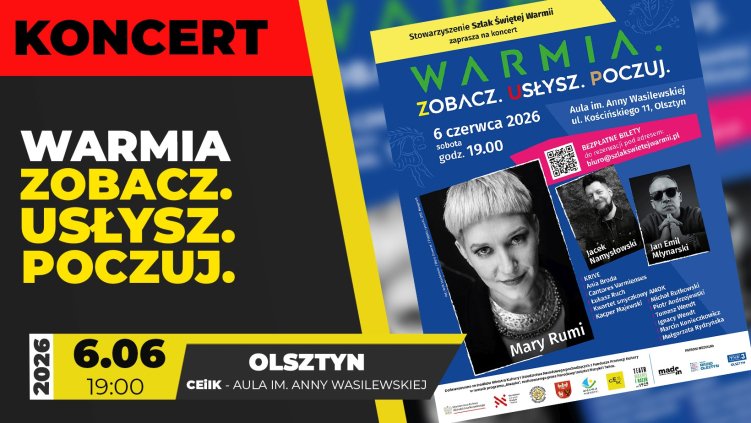 Koncert "Warmia. Zobacz. Usłysz. Poczuj." - Olsztyn