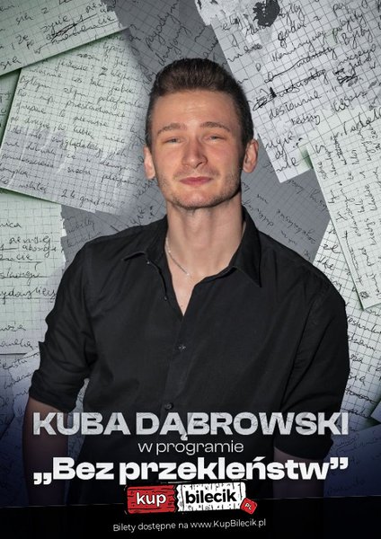 Stand-up: Kuba Dąbrowski - testy nowego programu + open mic - Olsztyn