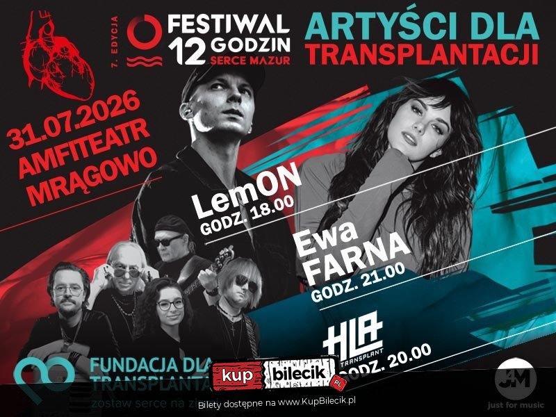 LemON i Ewa Farna - Support: HLA 4Transplant - Mrągowo