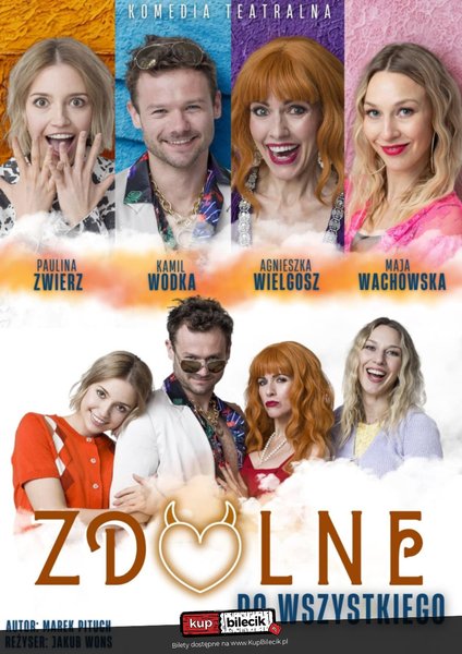 Zdolne do wszystkiego - spektakl komediowy - Węgorzewo