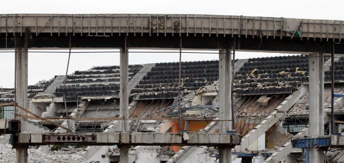 Kilkudziesięciu pracowników z Ukrainy opuściło plac budowy hali Urania. Część pojechała na wojnę