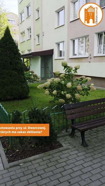 Chodził w nocy po rusztowaniu przy ul. Dworcowej. Chciał odwiedzić bliskich, do których ma zakaz zbliżania?