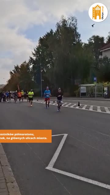 Olsztynianie dzielnie wspierali uczestników półmaratonu